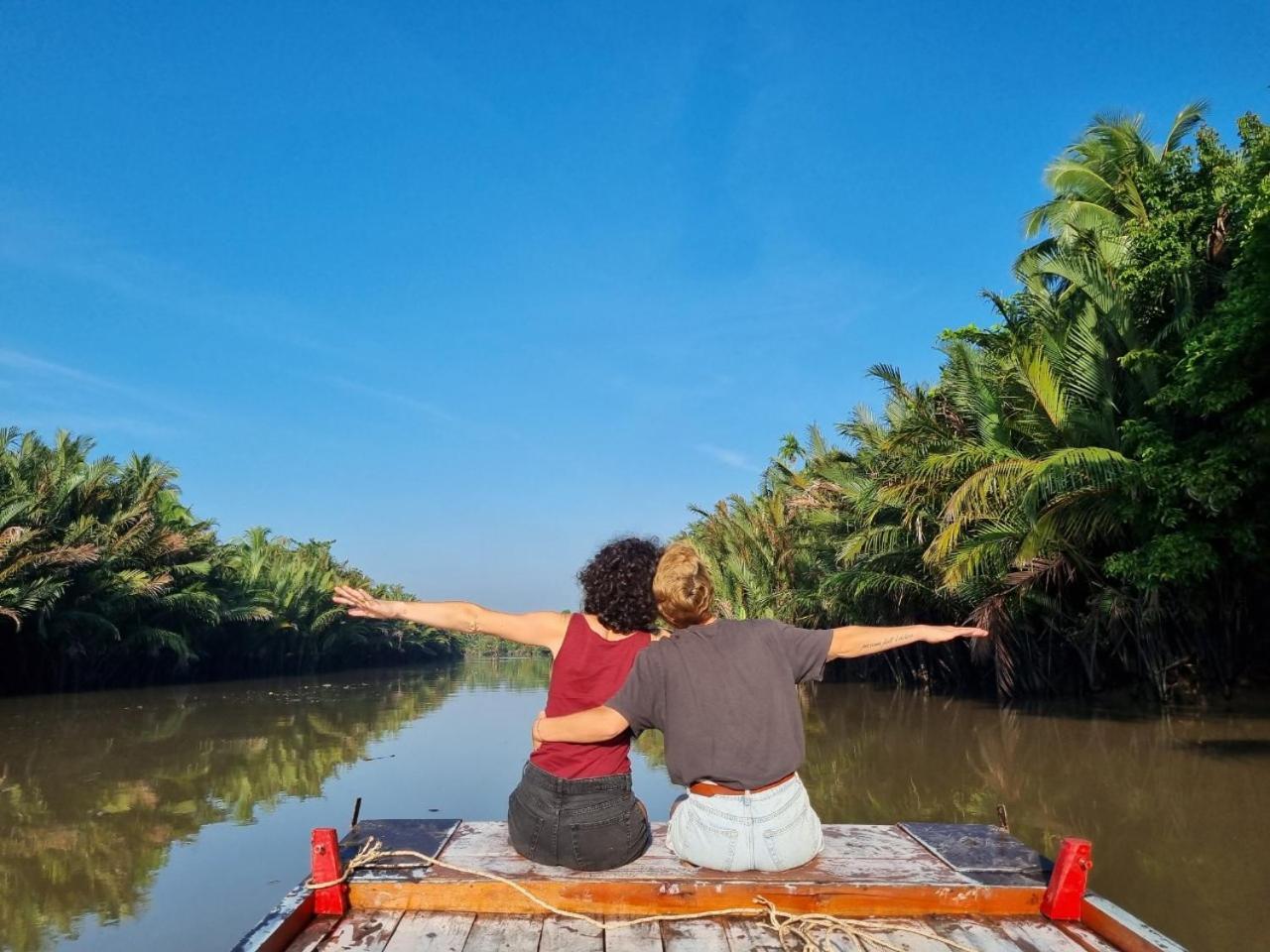 Innerzen Riverside Homestay Ben Tre - Japanese Style Eksteriør billede
