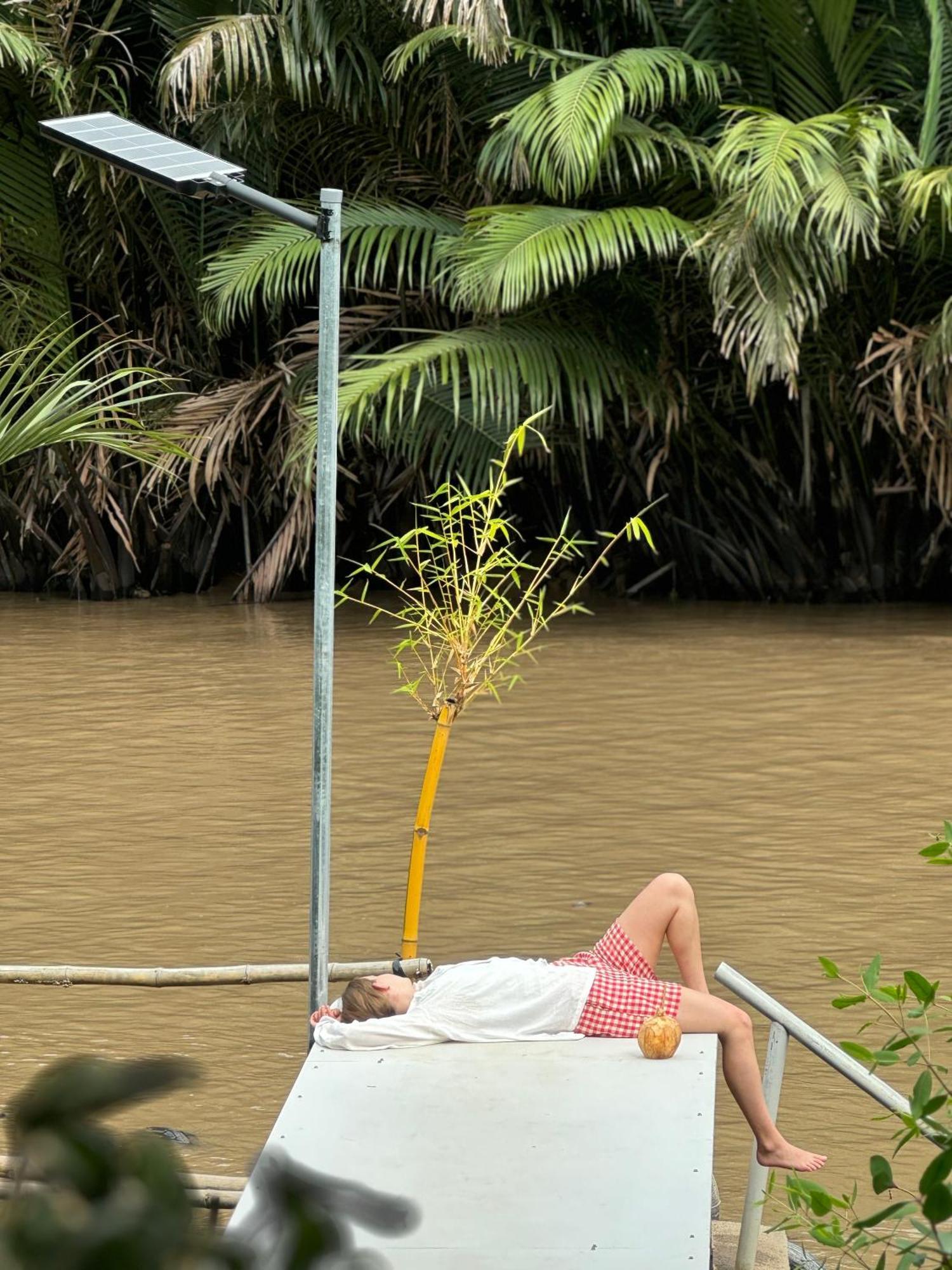 Innerzen Riverside Homestay Ben Tre - Japanese Style Eksteriør billede