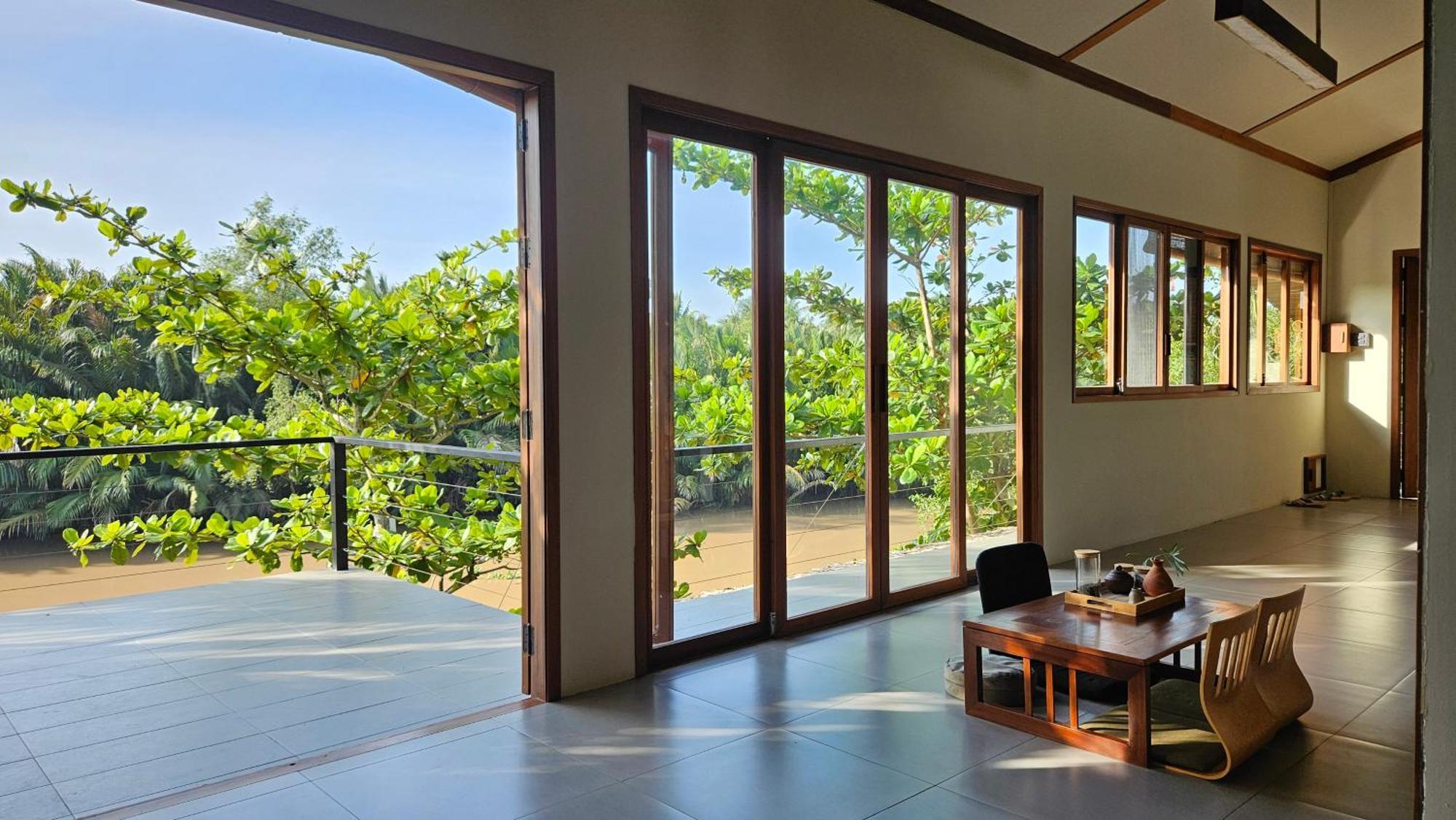 Innerzen Riverside Homestay Ben Tre - Japanese Style Eksteriør billede