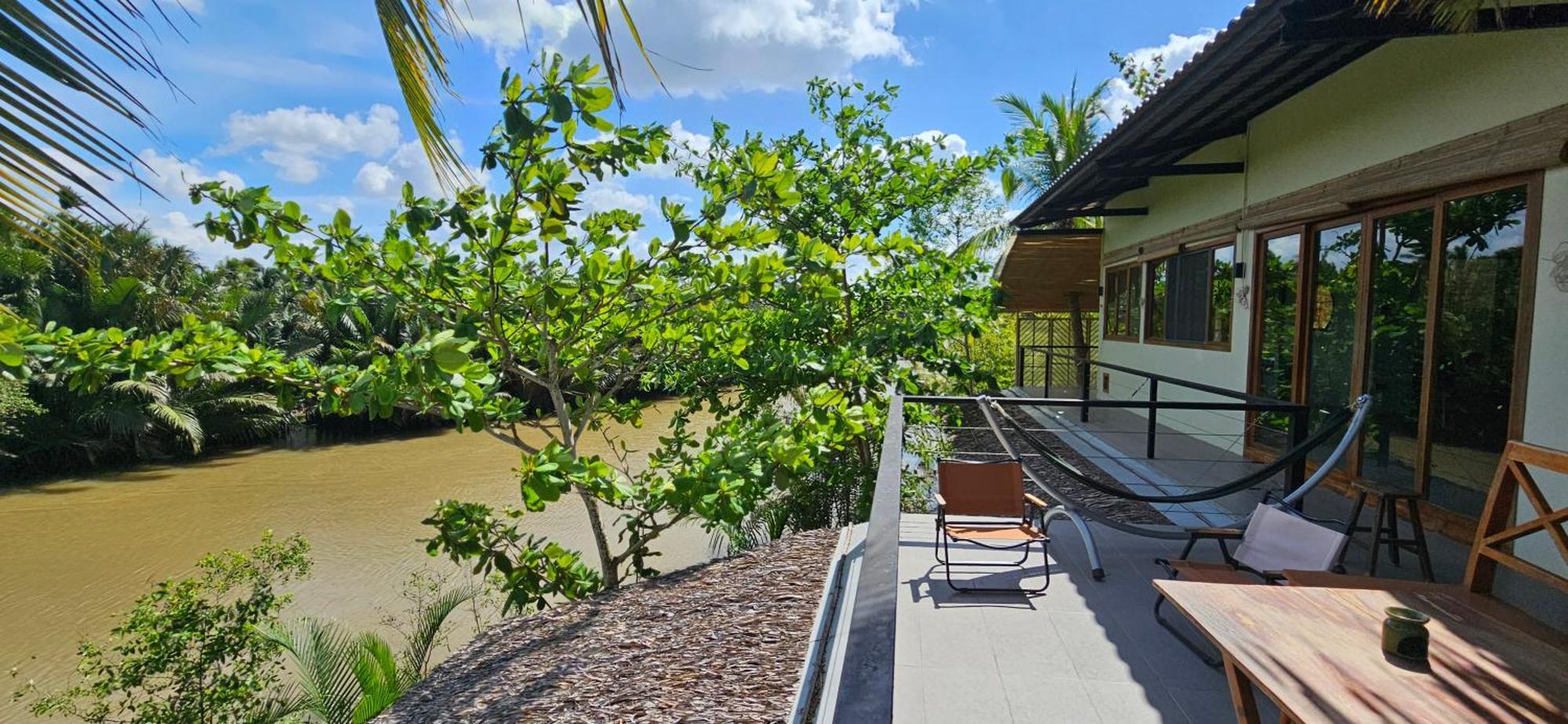 Innerzen Riverside Homestay Ben Tre - Japanese Style Eksteriør billede